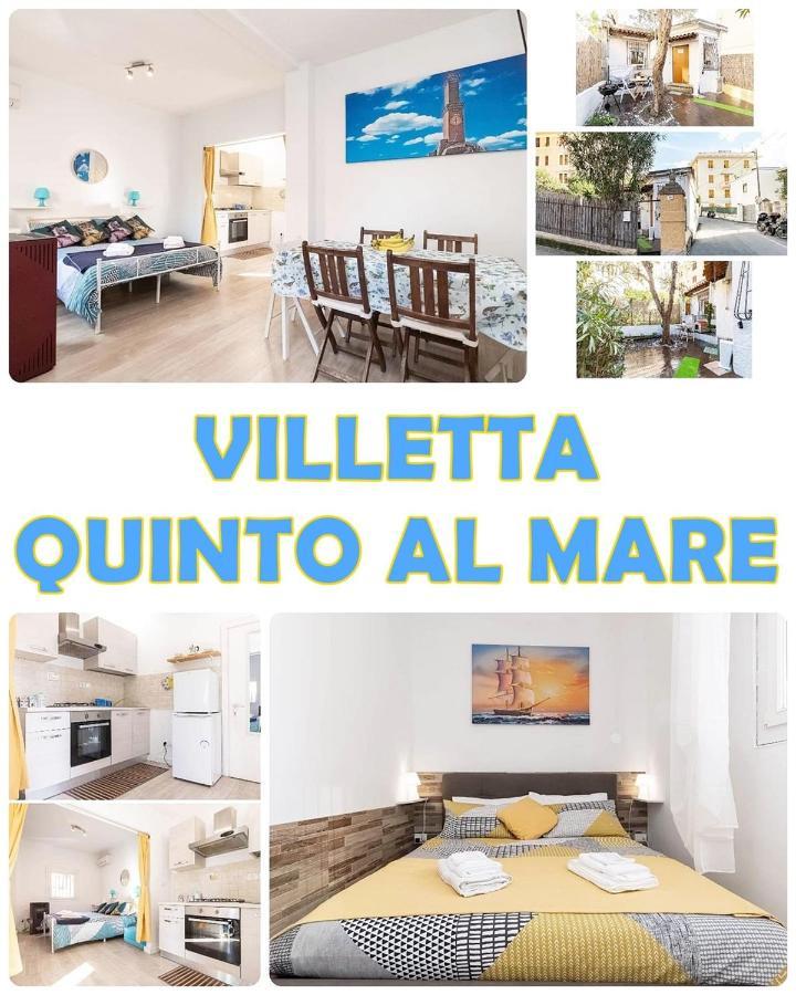 Villetta Quinto Al Mare - 2 Minutes From The Beach Genova Esterno foto